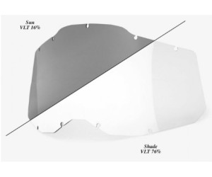 Лінза 100% RC2/AC2/ST2 Replacement Lens